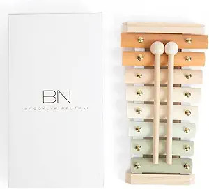Xylophone-Neutral Colors Toddler Toys-Aesthetic Kids Musical Instrument-Montessori Toys-Modern Bo... | Amazon (US)
