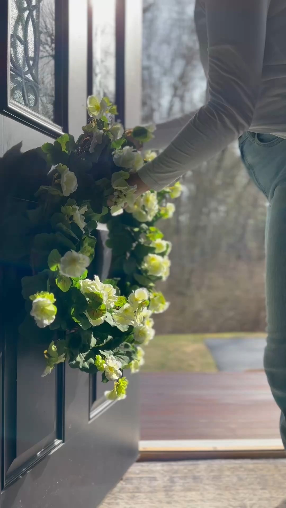 New spring wreath for the front door. #homerefresh

#LTKOver40 #LTKSaleAlert #LTKHome