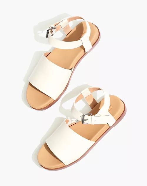 The Noelle Ankle-Strap Flat | Madewell