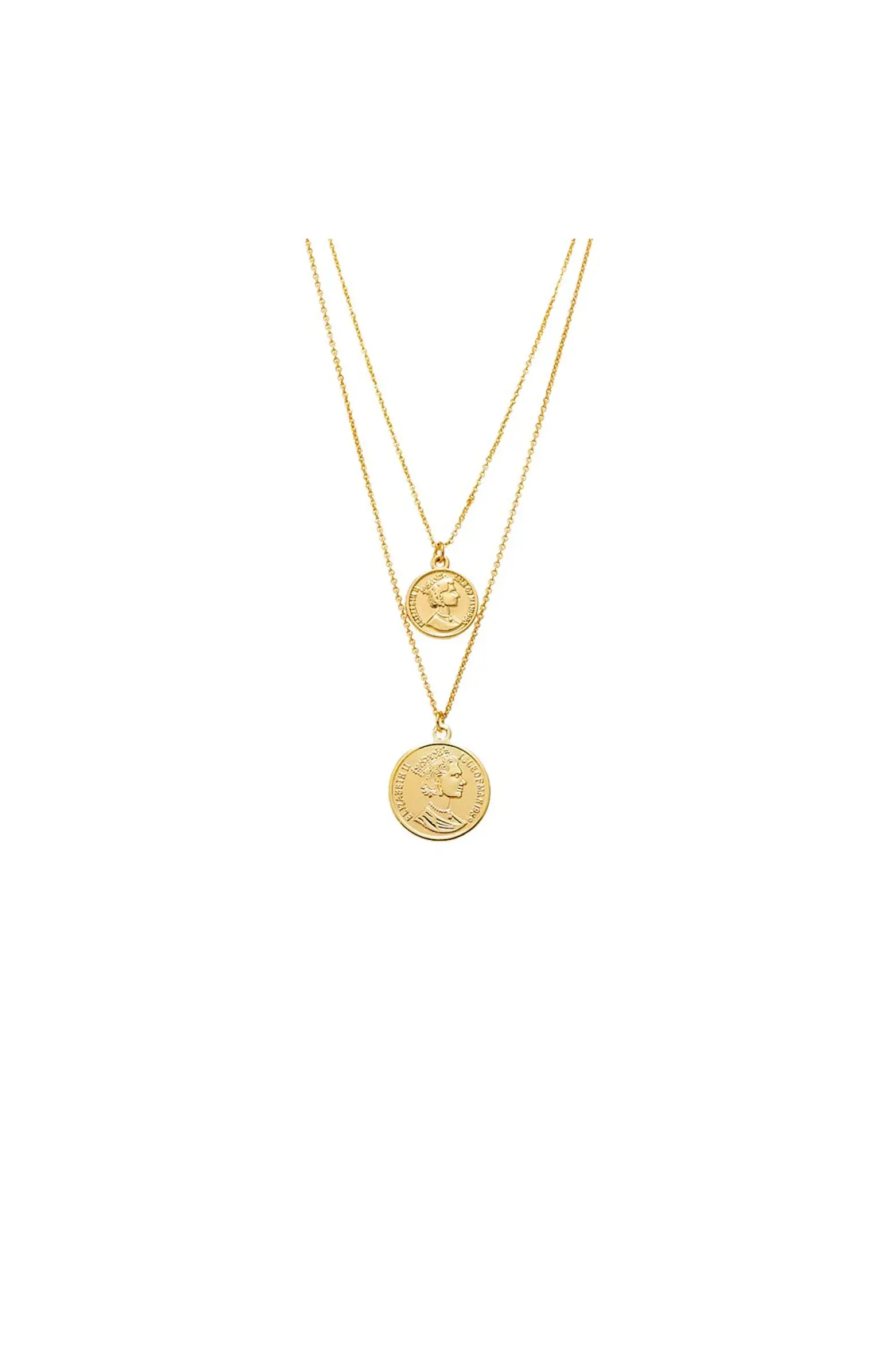 Lira Coin Pendant Necklace | Nordstrom