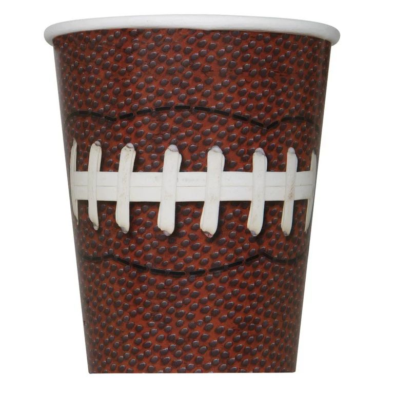 Unique Industries Football Paper 9oz Cups, 8 Count | Walmart (US)