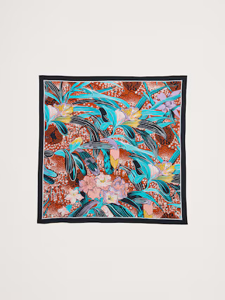 The White Lotus Cotton Scarf | Banana Republic (US)