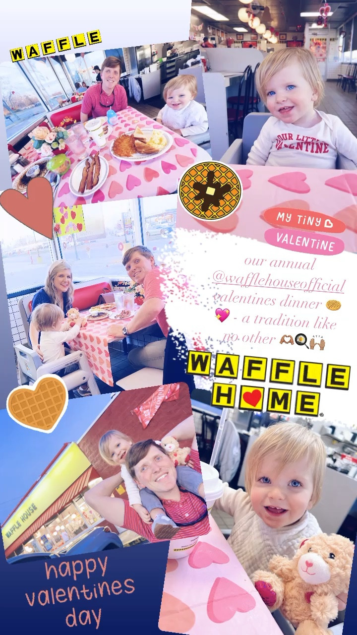 our annual @wafflehouseofficial valentines dinner 🧇💖 - a tradition like no other 🫶🏽🍳🙌🏽

#LTKSeasonal #LTKfamily #LTKbaby
