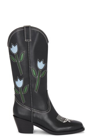 Loeffler Randall Wilder Cowboy Boot in Black from Revolve.com | Revolve Clothing (Global)