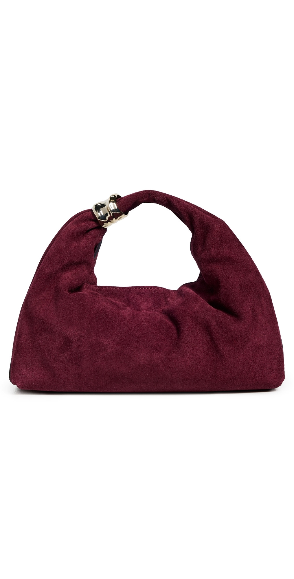 Madewell Suede Hand Held Ring Pouch Cabernet One Size | Shopbop