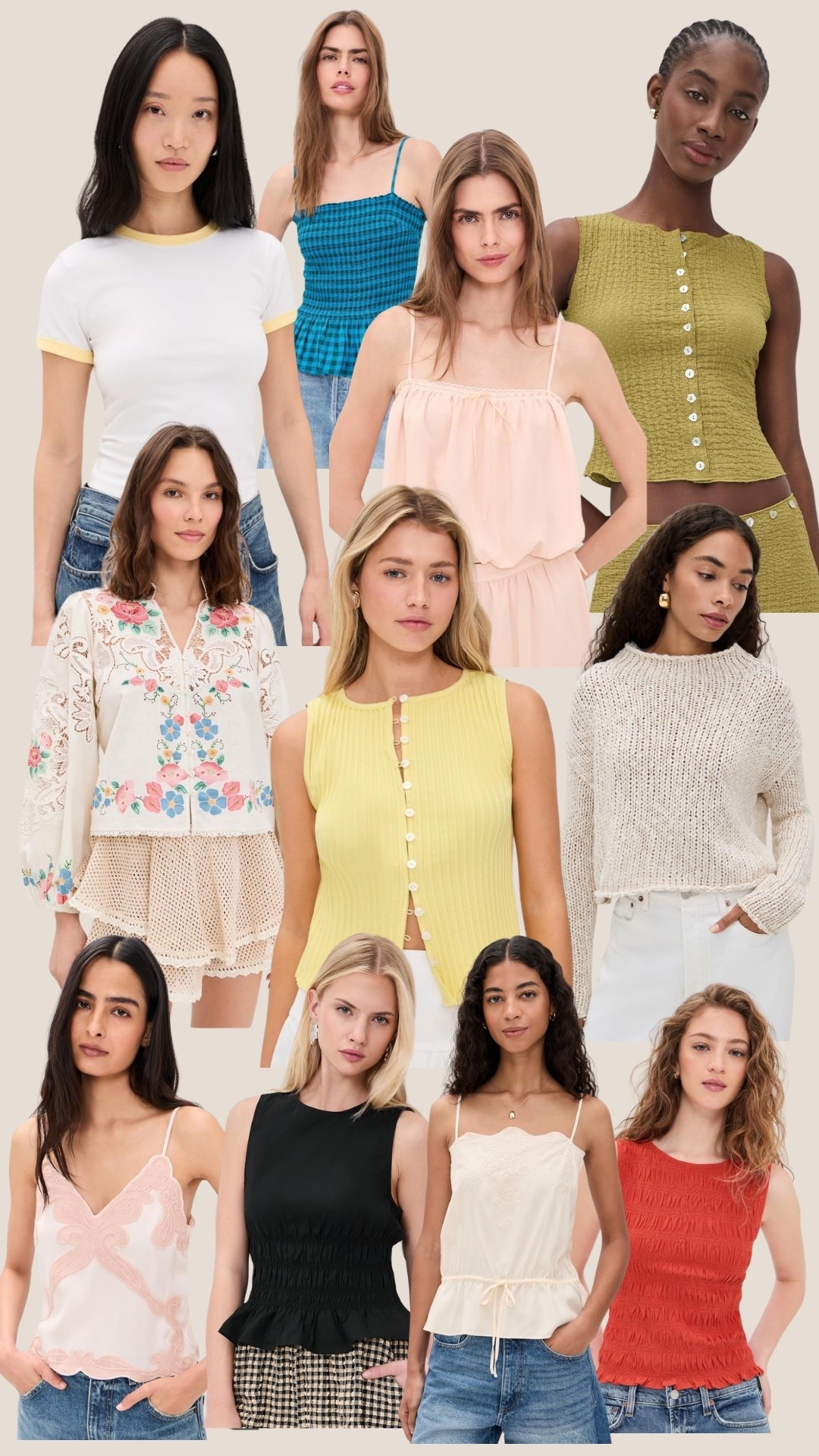 Spring tops via Shopbop! 

#LTKmomlife #LTKSeasonal