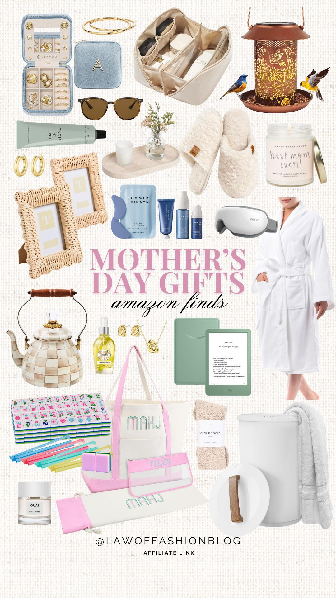 Mother’s Day gift ideas she’ll actually use. 💐 From cozy self-care picks to chic accessories and home favorites, these Amazon finds are thoughtful, practical and perfect for every kind of mom...at every price point!

mothers day gifts, amazon finds, gift ideas for mom, amazon gift guide, self care gifts, cozy gifts, home decor gifts, spa gifts, personalized gifts, jewelry organizer, travel accessories, kindle gifts, kitchen gifts, affordable gifts, luxury gifts for mom, thoughtful gifts, mom essentials, beauty gifts, relaxation gifts, gift ideas 2026, amazon prime. 

 #LTKMothersDay #LTKselfcare #LTKBeauty