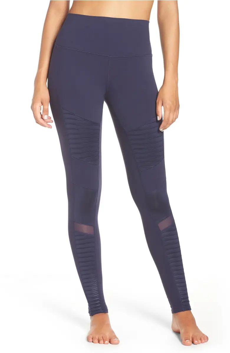 Alo High Waist Moto Leggings | Nordstrom