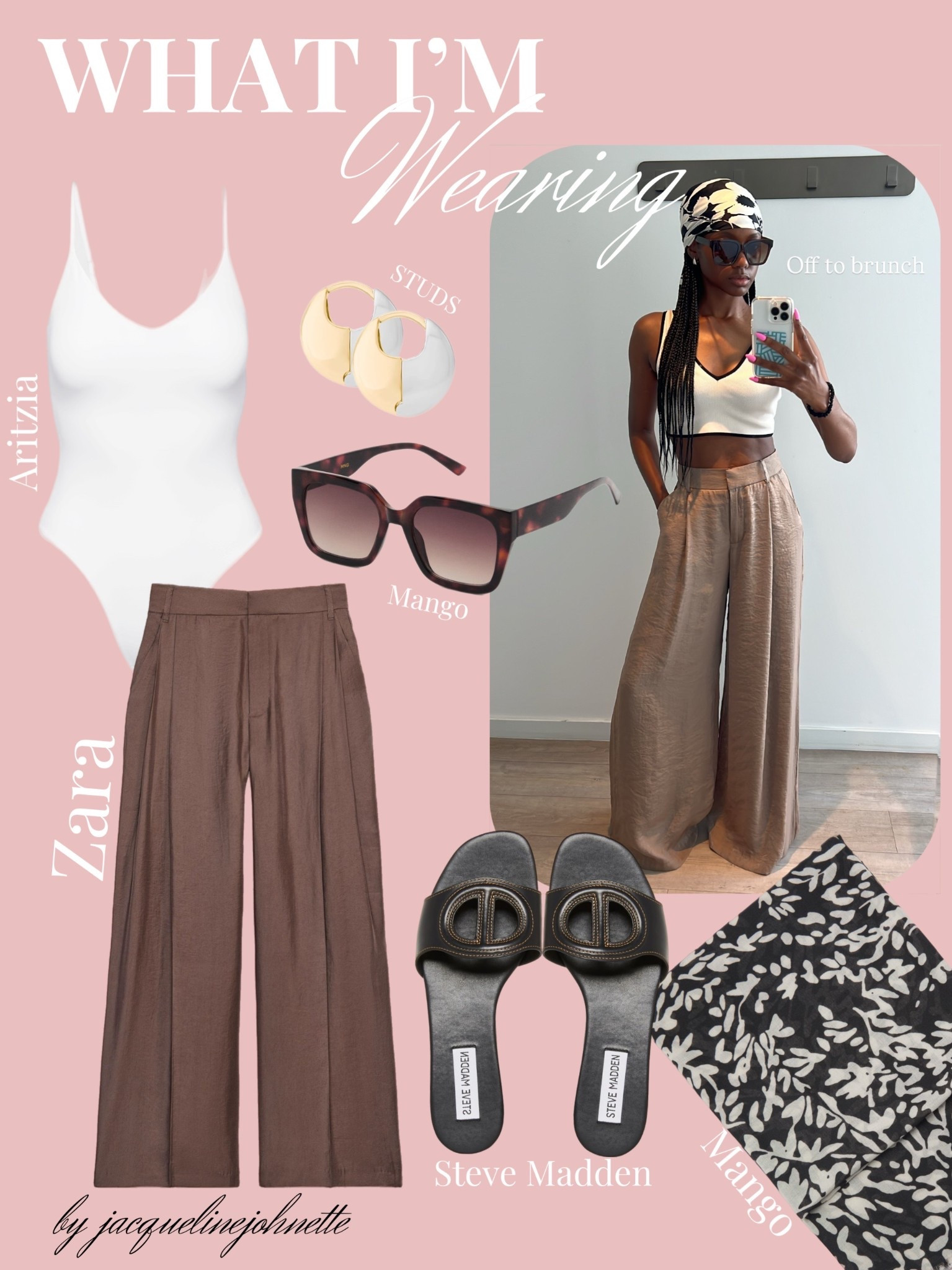 Miami Vacation Look! The top I’m wearing is from Meshki but it’s sold out and discontinued. If I didn’t have this top, a bodysuit would be my next option!
