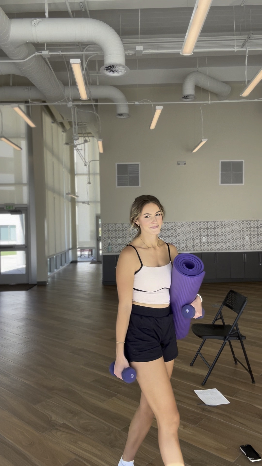 Love how soft and feminine this top is! The cutest black piping, fun design, and comes in multiple colors! 

#LTKActive #LTKFitness
