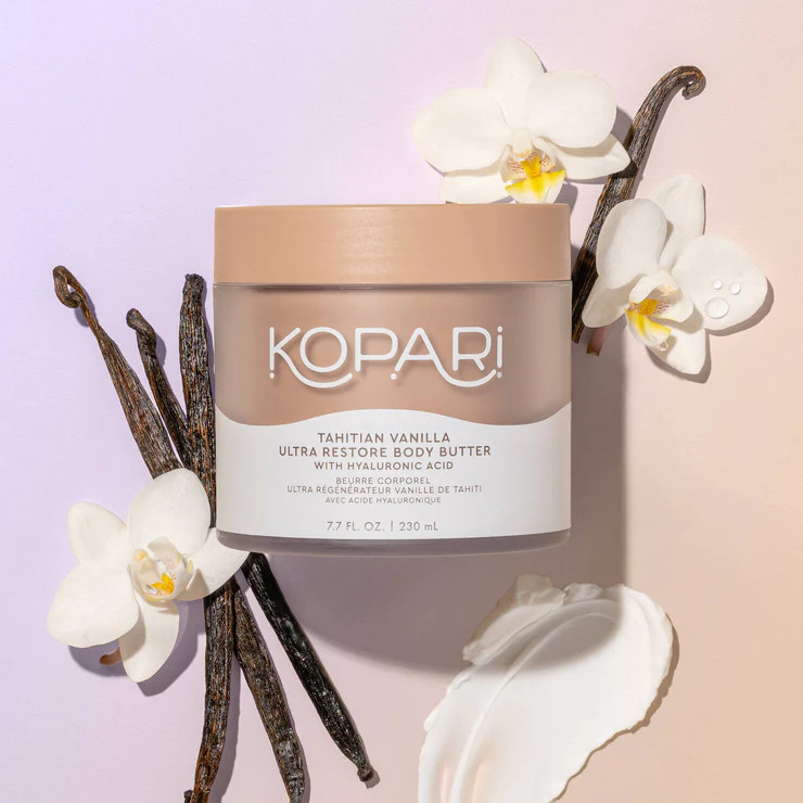 Tahitian Vanilla Ultra Restore Body Butter with Hyaluronic Acid | Kopari