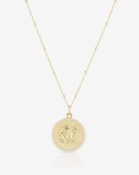 Zodiac Medallion Necklace | Ring Concierge