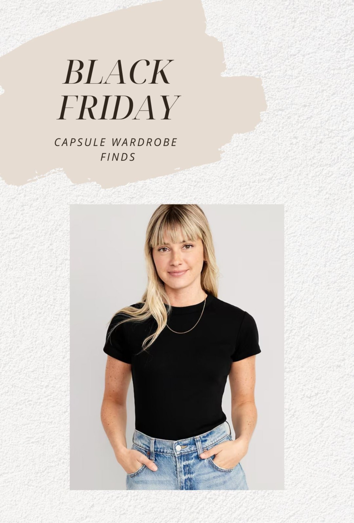 ✨Black Friday Deals✨ Capsule Wardrobe must haves 

#LTKootd #LTKCyberWeek