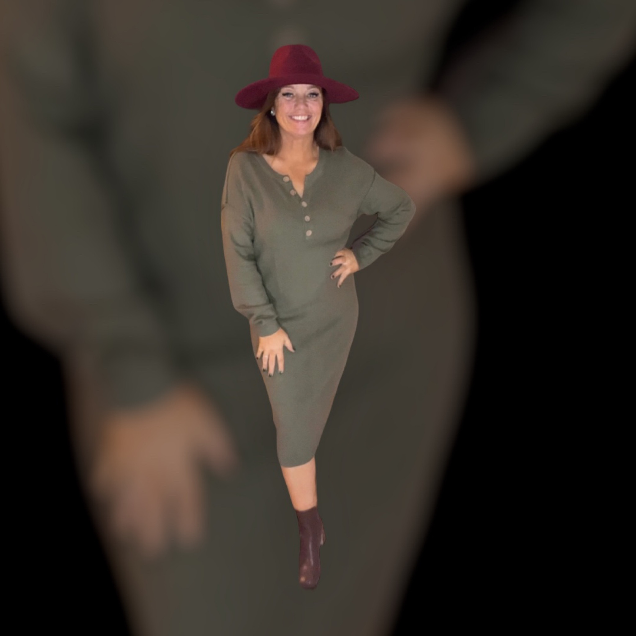 Sweater dresses are so trendy right now! I love this one. 

#LTKSeasonal #LTKover40 #LTKHoliday