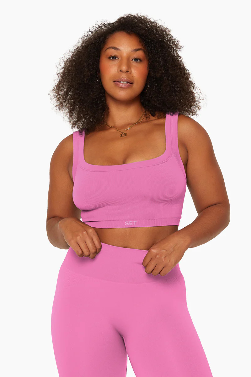 SCULPTFLEX® BOX TANK BRA 
                            flamingo | SET Active