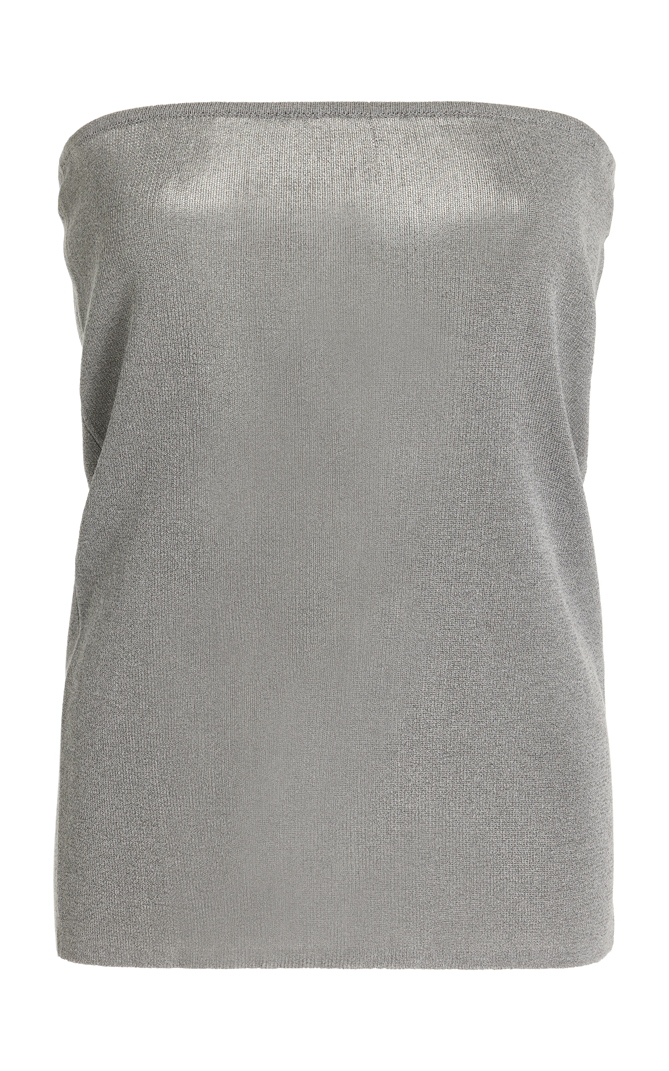 90s Strapless Sheer-Knit Top | Moda Operandi (Global)