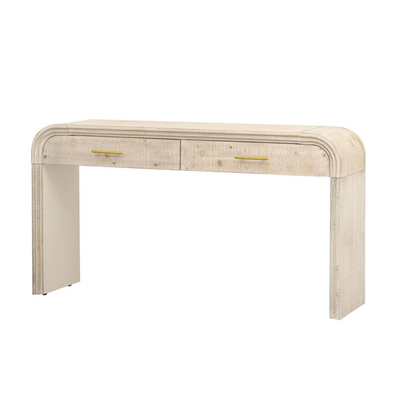 TREXM Unique Retro Silhouette Console Table With Open Style | Wayfair North America