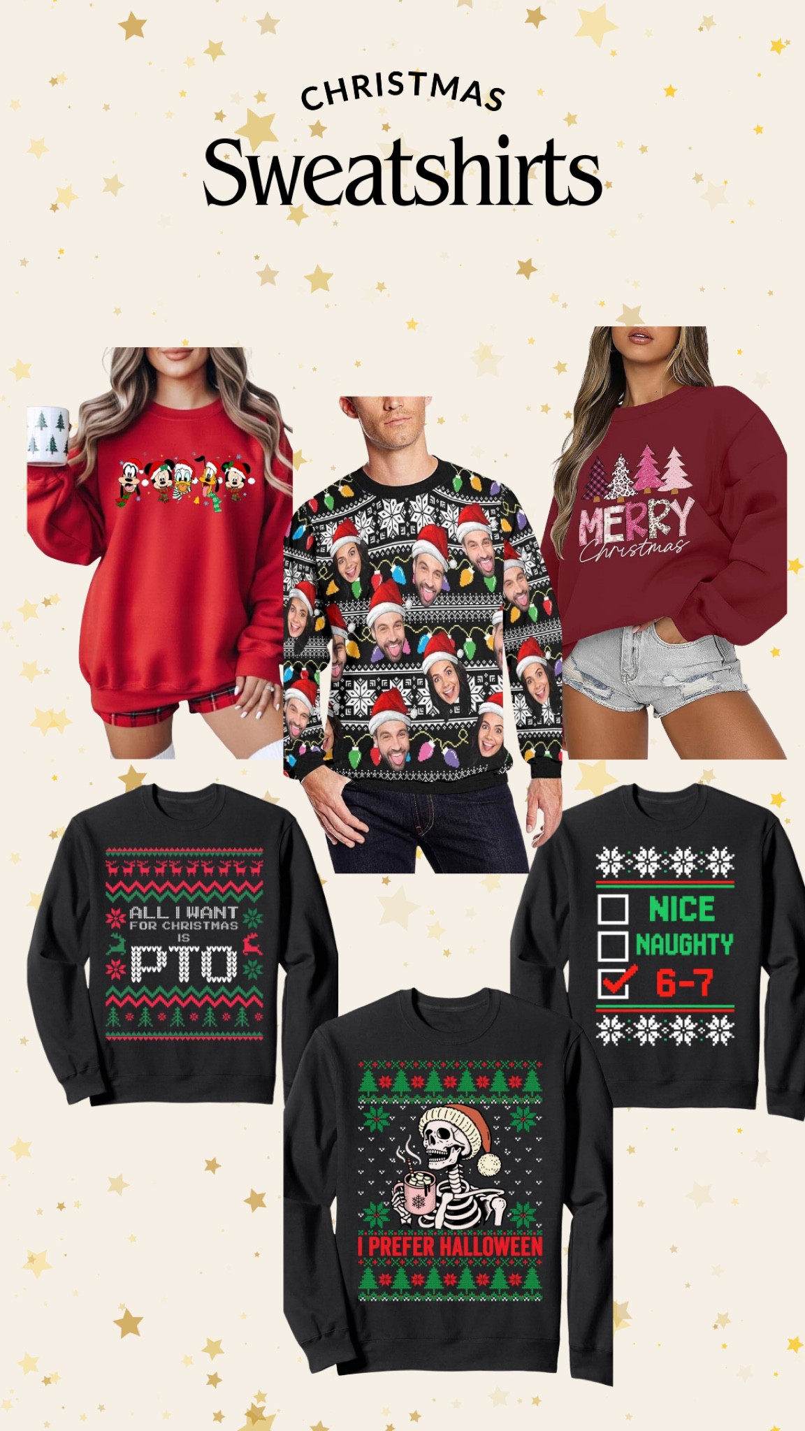 Christmas Ugly Sweatshirts🎄

#LTKGiftGuide #LTKHoliday #LTKSeasonal