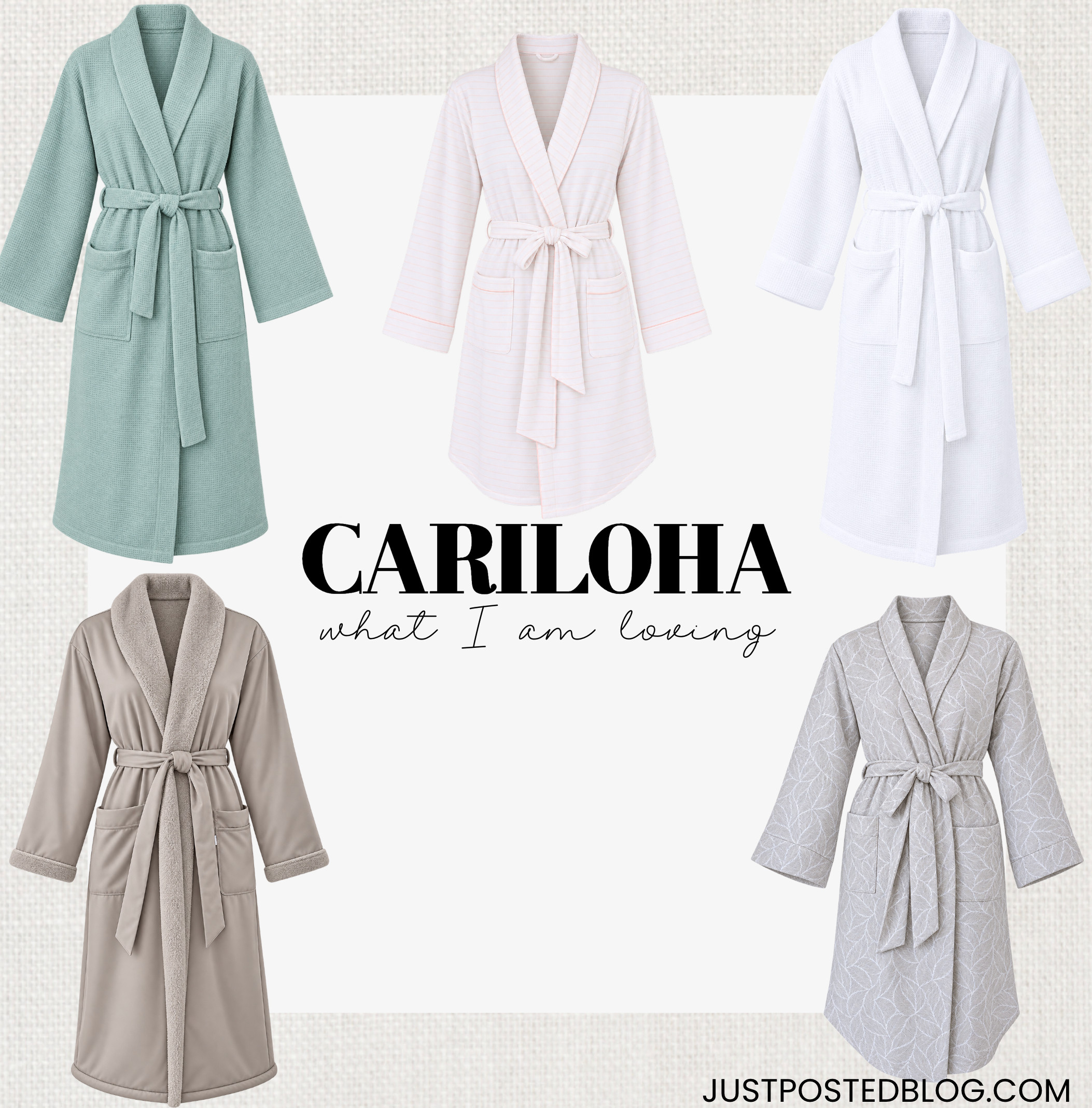 New robes from @cariloha Use code LTK35 to save 35% #AD 

 