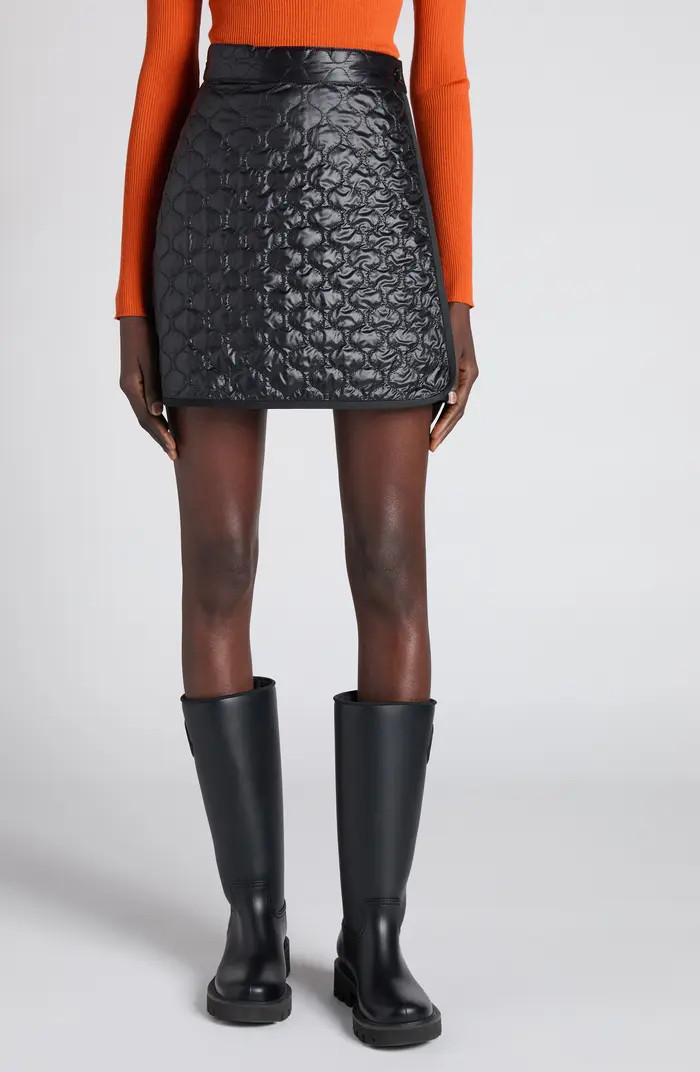 Onion Quilted Nylon Miniskirt | Nordstrom