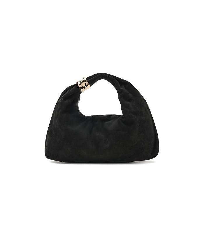 Madewell Suede Hand Held Ring Pouch Shoulder Women's Handbags True Black, Leather | Zappos.com
