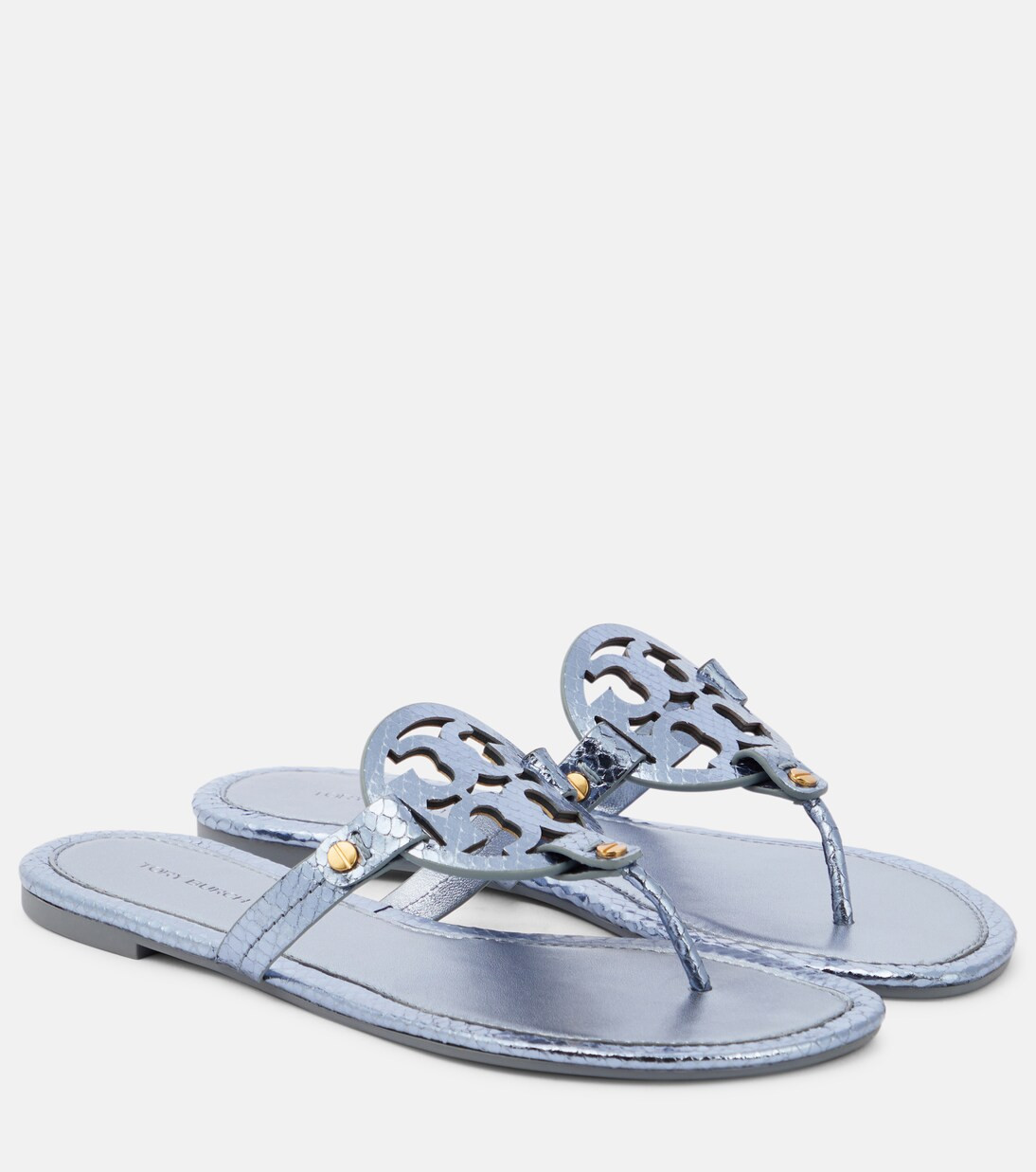 Miller metallic leather thong sandals | Mytheresa (US/CA)