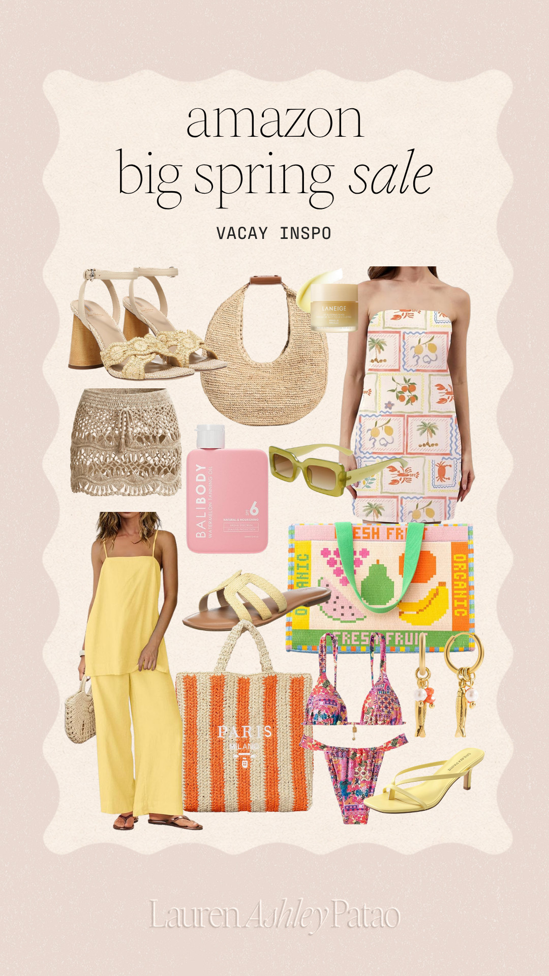 Amazon is having a huge spring sale March 25th-31st! These are some things on my wishlist for vacation! 👙💛 

 #LTKSaleAlert #LTKPetite #LTKSwim