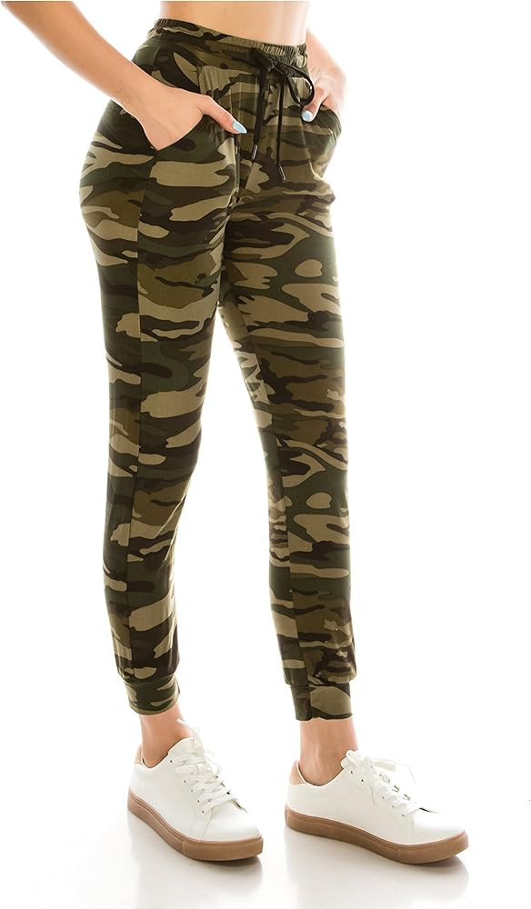Women Drawstrings Jogger Sweatpants - Premium Soft Stretch Pockets Pants | Amazon (US)