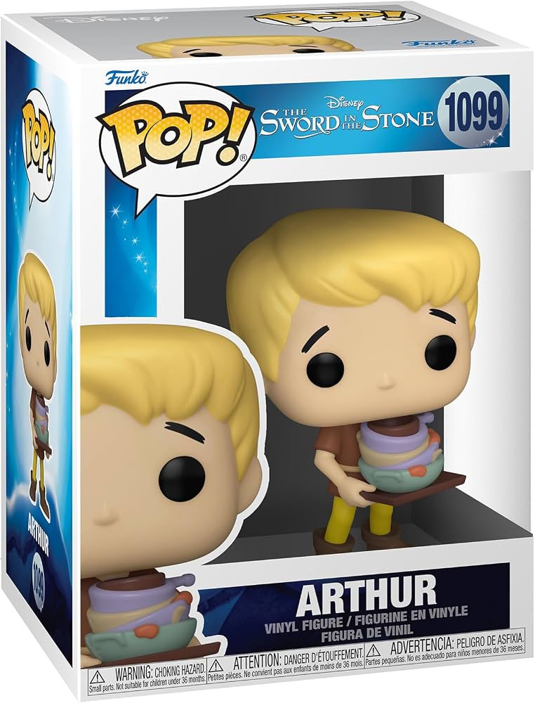 Funko Pop! Disney: Sword in The Stone - Arthur, Multicolor (49153) | Amazon (US)