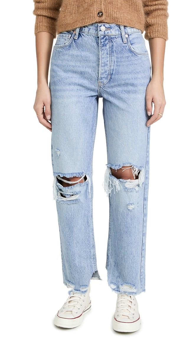 Tapered Baggy Boyfriend Jeans | Shopbop