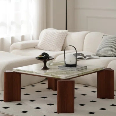 Modern marble coffee table | Wayfair North America