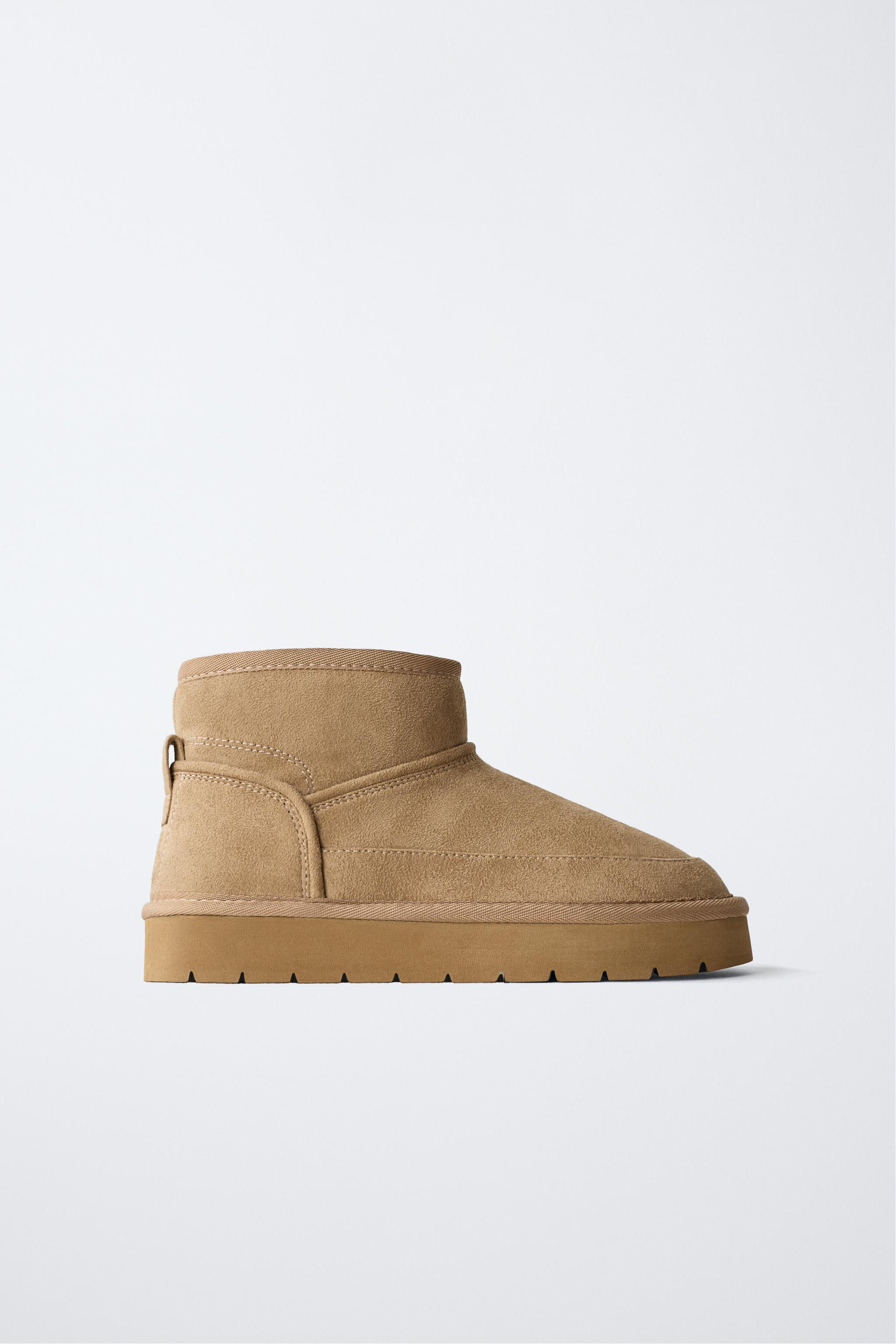 LINED ANKLE BOOT | Zara US