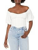 ASTR the label womens Astr Women's Brixton Top Blouse, White, Medium US | Amazon (US)