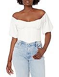 ASTR the label womens Astr Women's Brixton Top Blouse, White, Medium US | Amazon (US)