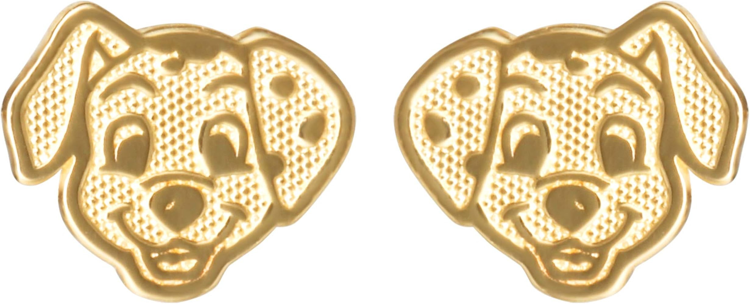 Disney Classics Jewelry 101 Dalmatians Stud Earrings, 14k Gold | Amazon (US)
