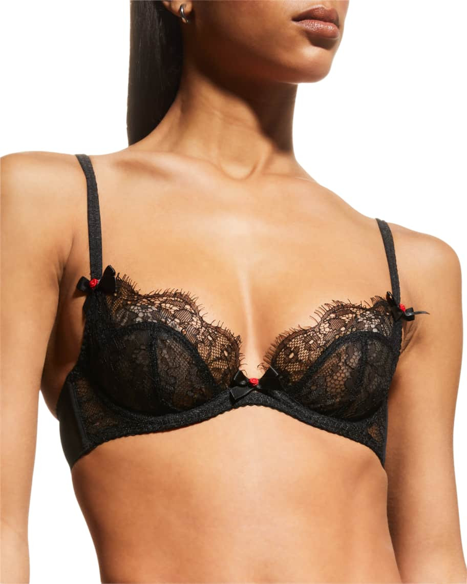 Agent Provocateur Lorna Scalloped Lace Bra | Neiman Marcus