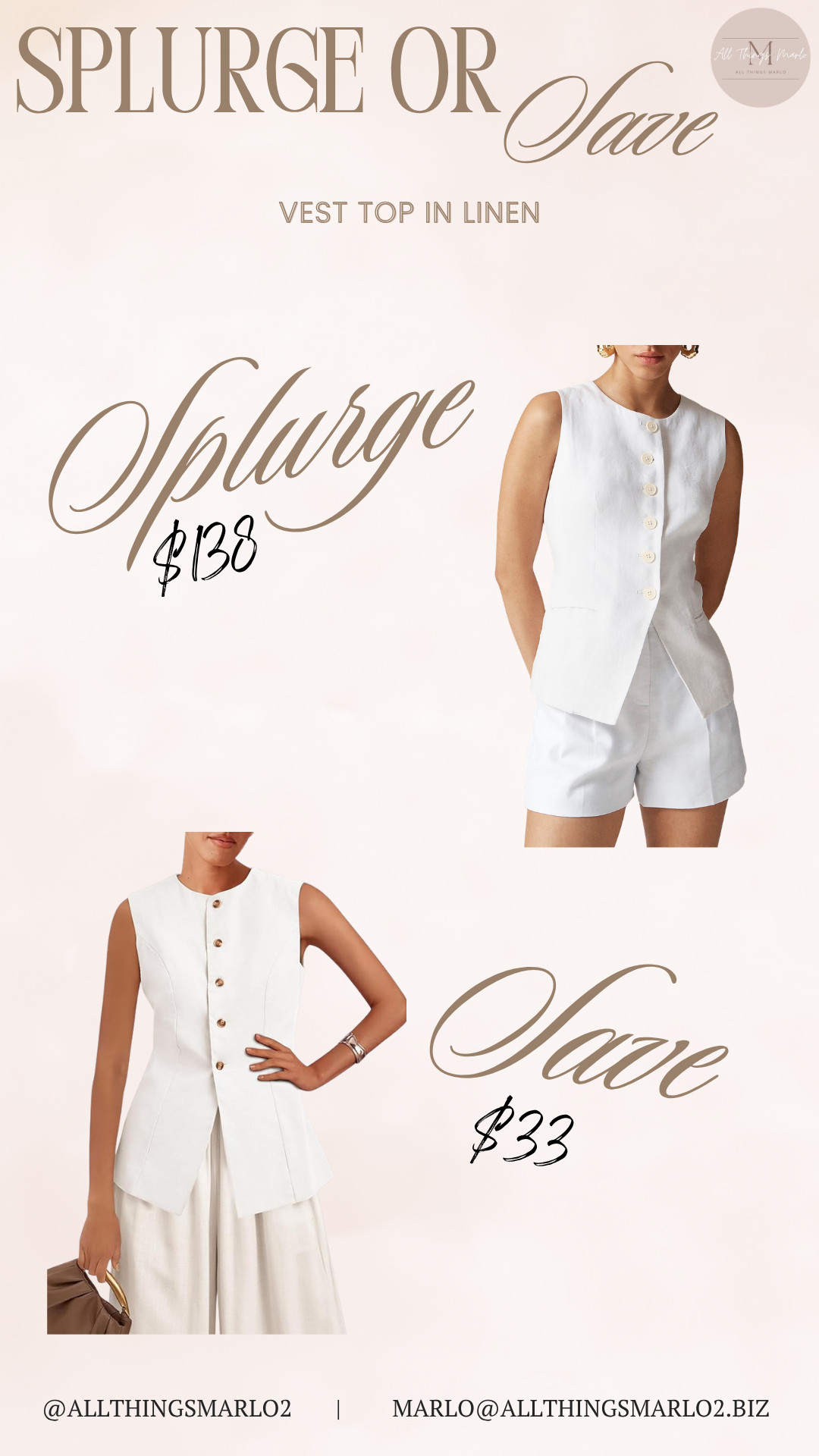 vest top in linen 

 #LTKootd #LTKPetite #LTKTravel