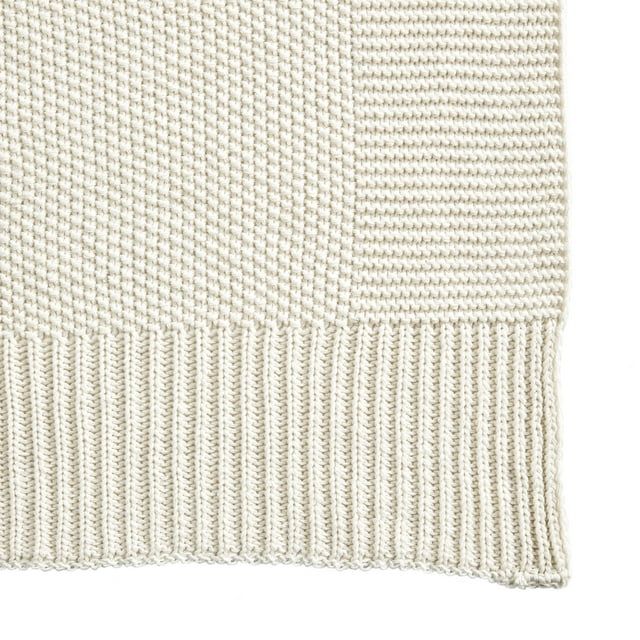 Better Homes & Gardens Solid Knit Throw, Papyrus, 50" x 60" | Walmart (US)