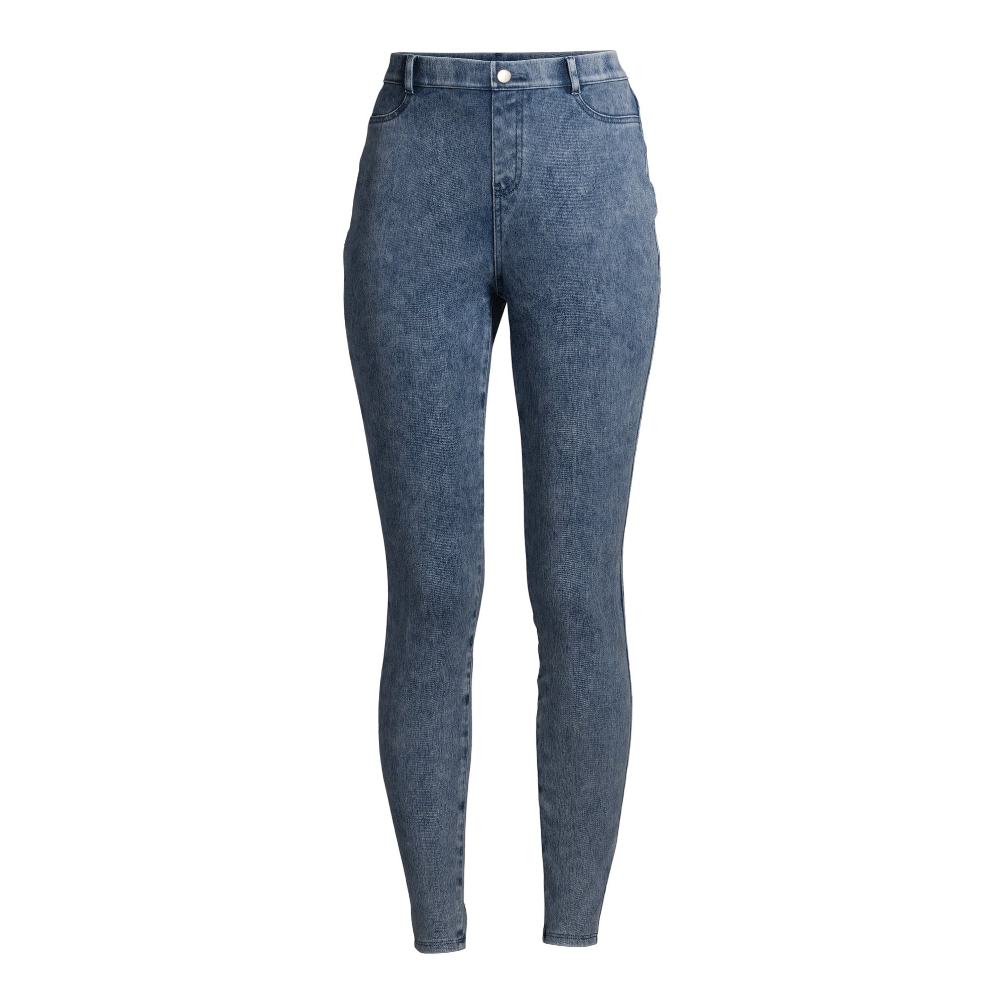 Time and Tru Women's Stretch Knit Jegging | Walmart (US)
