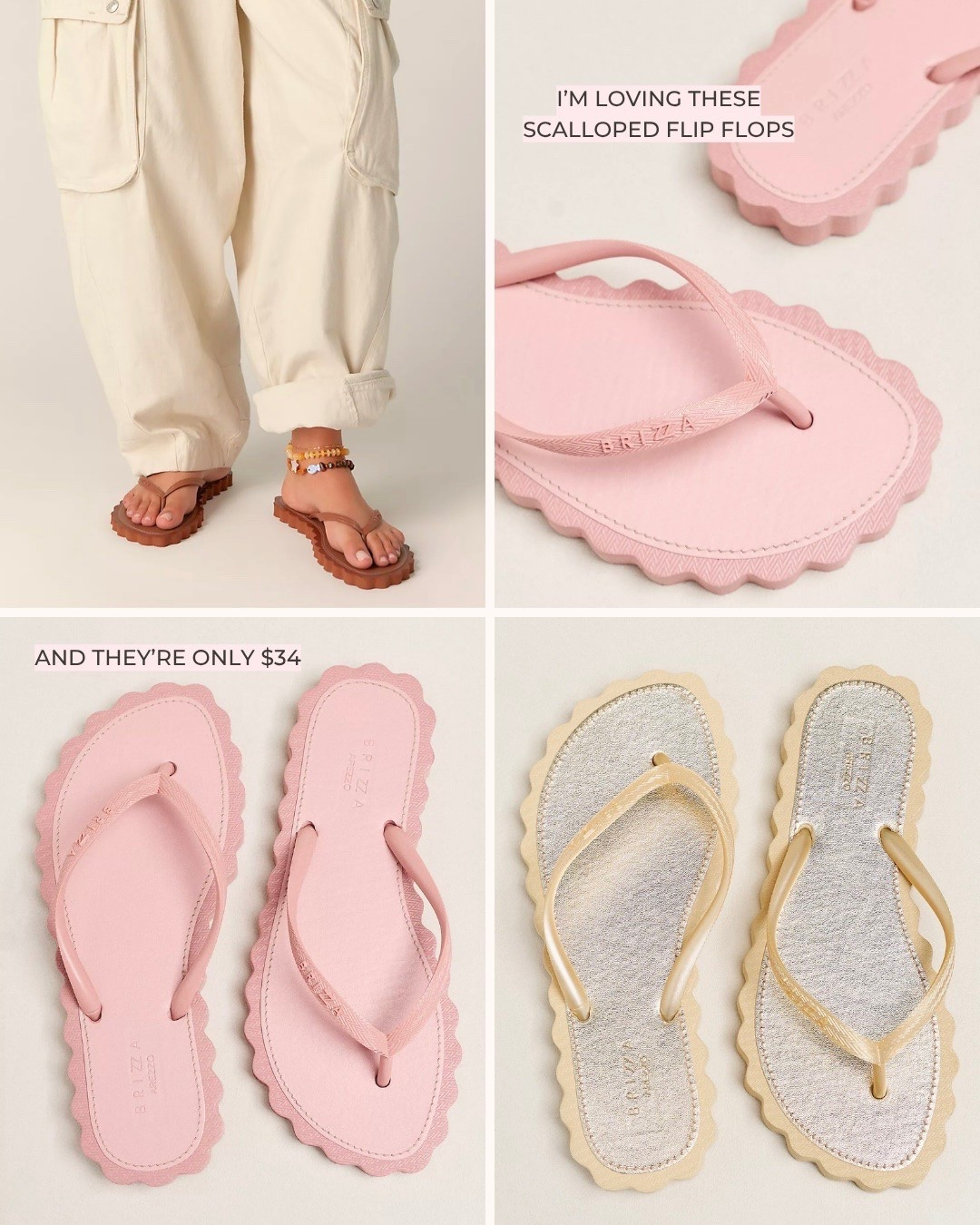 Scalloped flip flops! 

summer outfits summer sandals jellies vacation outfits beach travel outfits

#LTKTravel #LTKSwim