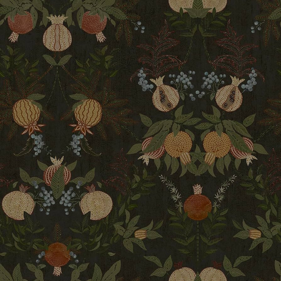 NuWallpaper Chris Loves Julia x Melograno Cinder Peel and Stick Wallpaper, CJS6319 | Amazon (US)