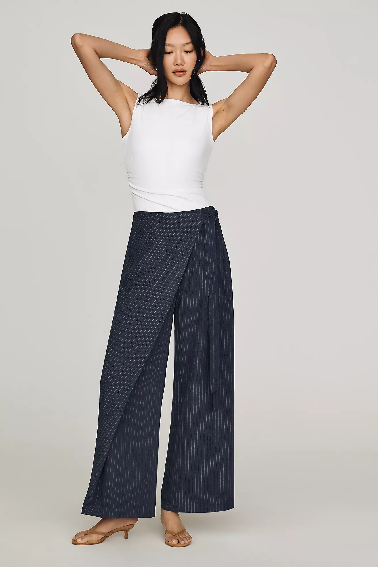 Whiteroom + Cactus Tie Wrap Pants | Anthropologie (US)