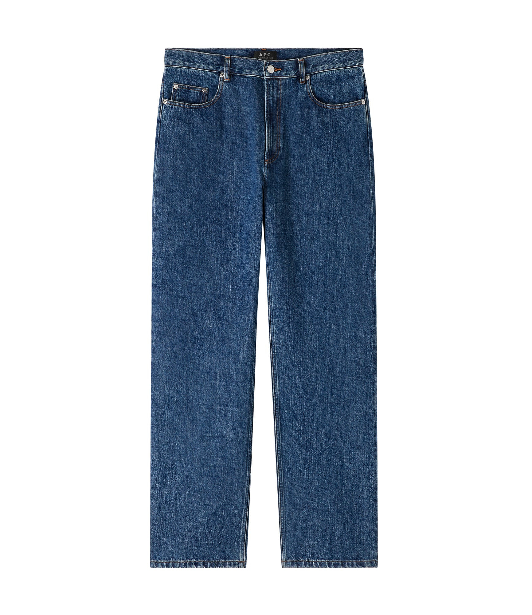 Relaxed Jean | Stonewashed indigo denim | A.P.C. Ready to Wear | A.P.C. US