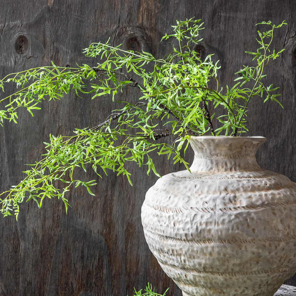Abigail Ahern Faux Fern Branch in Soft Green | The Addison West
