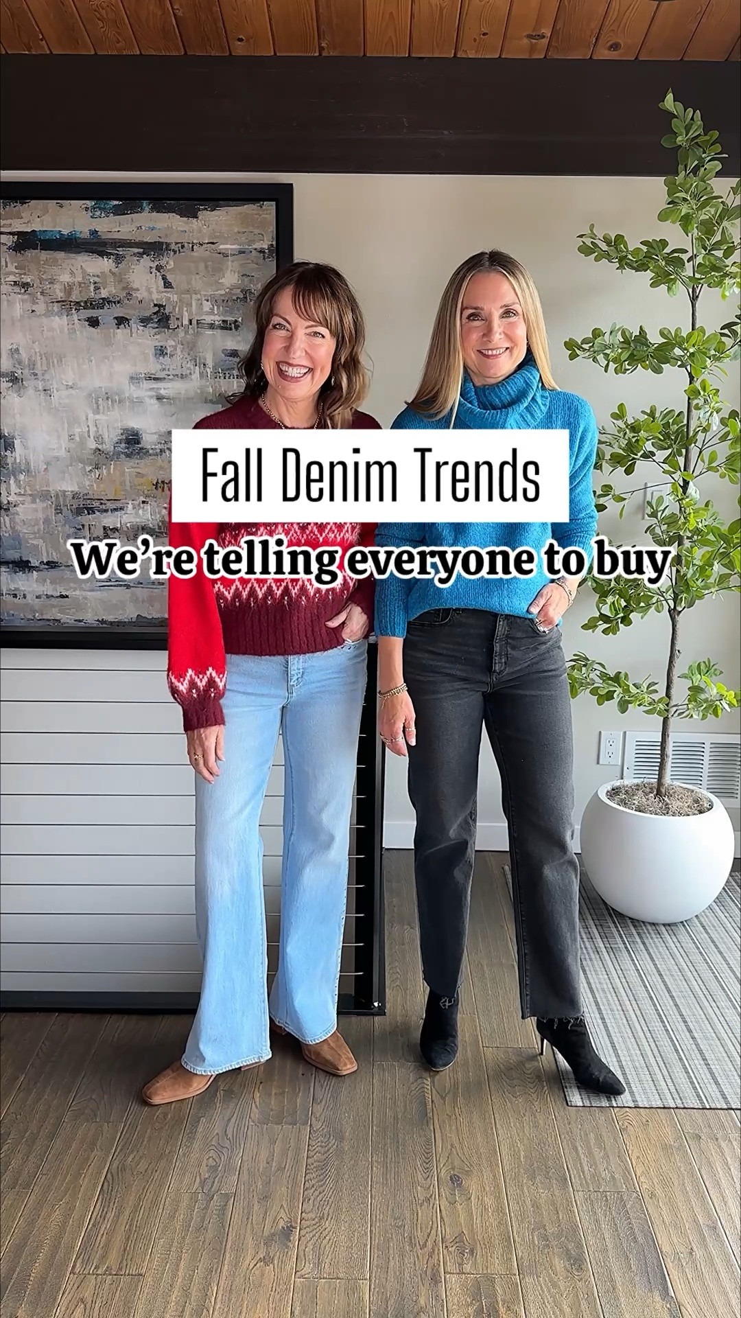 Holy smokes! Everything at @loft is 50% off today! Denim is their best kept secret—we’ve been shouting out their styles for years! Some of our favorite, most-worn pairs are Loft and they’re insanely affordable!!🙌🏼

These are the styles we’ve been wearing lately, so of course they’re the styles we recommend if you’re looking for jeans: wide leg, straight leg, cuffed, and we’re all about the relaxed vibe of black wash jeans for fall/winter!🍁

Fall outfit, family photo, office outfit, fair isle sweater, fringe sweater

#LTKFindsUnder50 #LTKOver40 #LTKSaleAlert