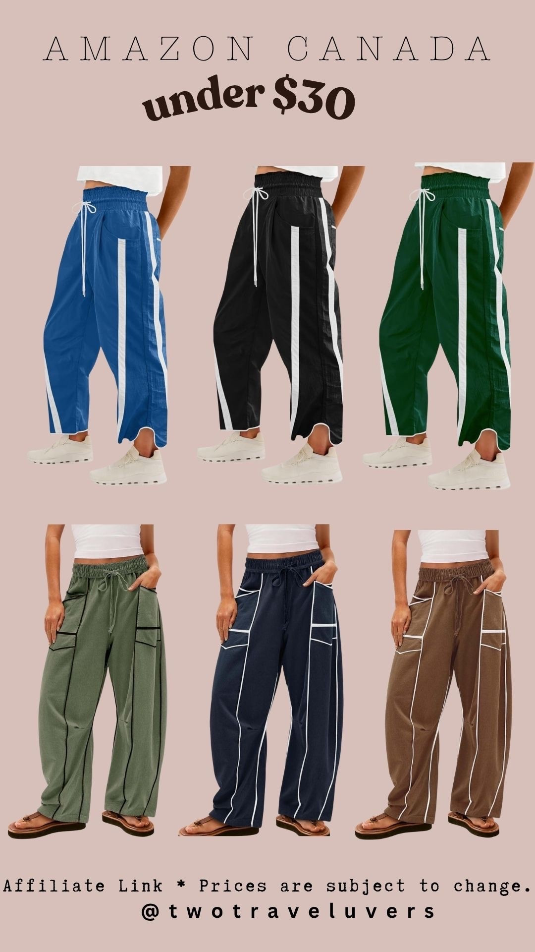 Canadian girlies💁🏻‍♀️🇨🇦 check these out 👌

Love a set of comfy bottoms🫶🏼 that don’t cost more than $30✌️

#amazoncanada #amazonfashion #momlife #momootd #toddlermom #falloutfit #comfy #loungewear #soccermom

#LTKfall #LTKstyletip #LTKcanada