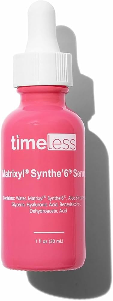Timeless Skin Care Matrixyl Synthe’6 Serum - Face Serum for Skin Care - with Hyaluronic Acid fo... | Amazon (US)