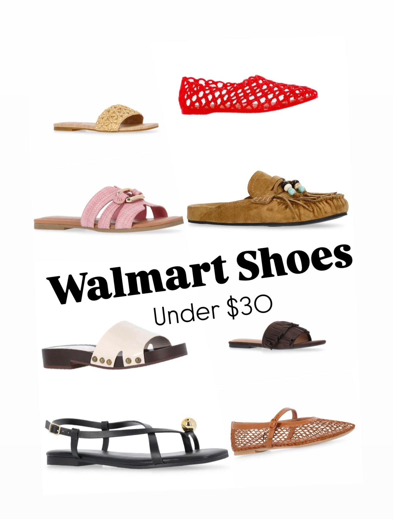 Walmart style shoes for spring and summer under &30

#LTKOver40 #LTKSpringSale