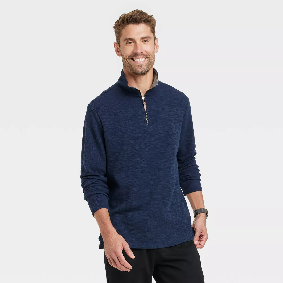 Men's Quarter-Zip Sweatshirt - Goodfellow & Co™ | Target