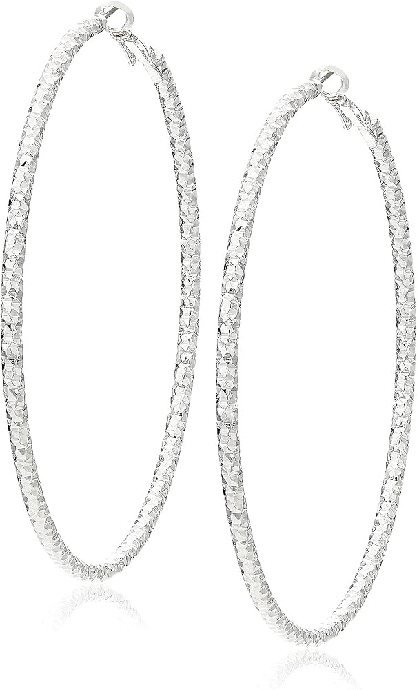 Nine West Women's Hoop Earrings, Classic Fashion Jewelry Accessories for Everyday Wear, Lightweig... | Amazon (US)